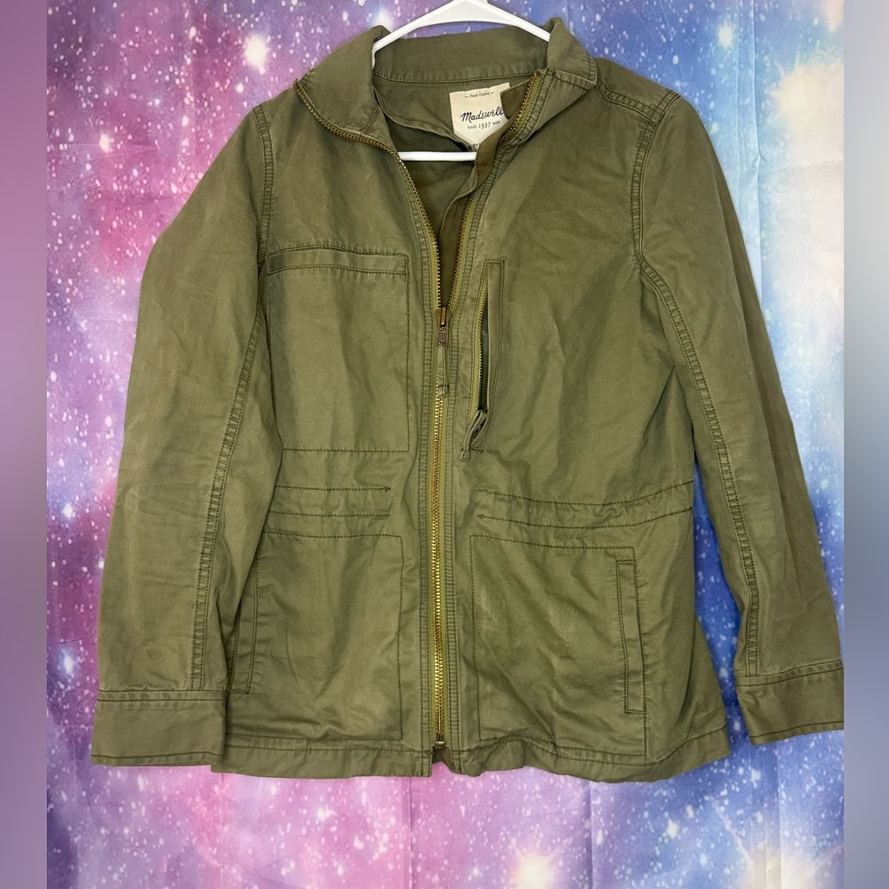 Madewell green jacket